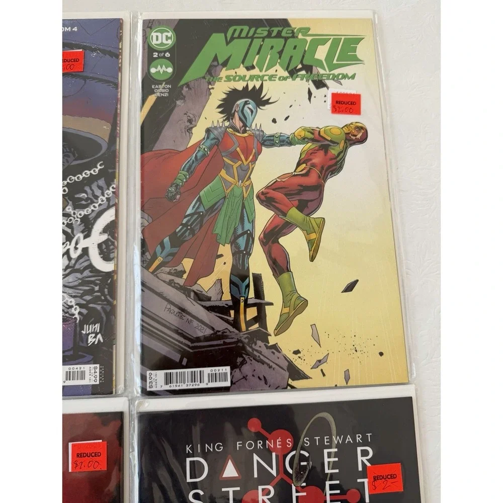 DC Black Label Danger Street & Mister Miracle Comic Lot 4 NM 2021 2023